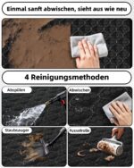 UPAWPIA Hundedecke Auto Rückbank 135 cm – Wasserdicht & rutschfest für PKW, SUV & Kindersitz – Bild 6