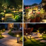 nipify Solar-Gartenleuchten 6er Set, 3000K Warmweiss – IP65 Wegeleuchten für Garten & Terrasse – Bild 7
