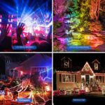 ChangM 2er Pack RGB LED Strahler 30W – Smart Flutlicht mit Bluetooth & App-Steuerung für Garten – Bild 5