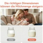 10er Set Flansch-Einsätze 13–21mm für Milchpumpen – Universell kompatibel mit Momcozy, Medela & mehr – Bild 4