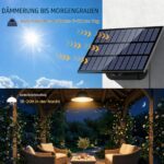 Artrastar Solar-Hängelampe mit Fernbedienung – Dimmbar, 3 Farbtemperaturen, IP65 für Garten & Terrasse – Bild 2