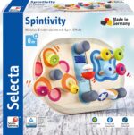 Selecta Spintivity 20 cm Motorikbrett aus Holz – Entwicklungsspielzeug für Babys – Bild 3