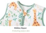 Chilsuessy Baby Schlafsack mit Füssen 2er Pack – 2.5 Tog Winterschlafsack für 75–85 cm – Bild 4