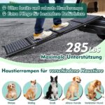 Snagle Paw Hunderampe 180cm – Faltbare Hundetreppe für Auto, SUV & LKW – Bild 5