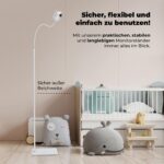 170 cm Babyphone Ständer mit Schwanenhals – Universal kompatibel für HelloBaby, Eufy, Philips Avent & weitere – Bild 7