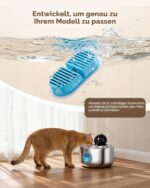 NOBXBON Katzenbrunnen Filter-Set: 12er Pack mit Kohle- & Schaumfilter – 3 Monate – Bild 4
