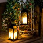 Dekofun 2er Solarlaterne mit Flammeneffekt – IP65 Wasserdicht für Garten & Terrasse – Bild 8