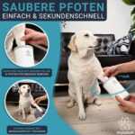 PFOTENGUT® Pfotenreiniger für Hunde – Sanfte Reinigung für grosse & kleine Hunde – Bild 6