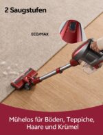 Vexilar C9 Stielstaubsauger mit Kabel – 70 kPa Saugkraft für Tierhaare & alle Bodenarten – Bild 13