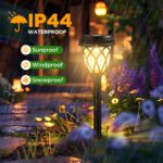 HELESIN Solarleuchten Garten 6er Set – IP44 Wasserdicht mit Warmweiss für Aussen – Bild 3