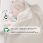 Little Dedi Strickdecke 80x100 cm aus 100% Bio-Baumwolle GOTS – Atmungsaktiv für Babys – Bild 7