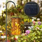 GANDDOBE Solar-Hängelaterne mit Schmetterling-Design – Wetterfeste LED-Gartenleuchte für Balkon & Terrasse – Bild 6