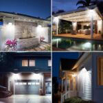 nipify 2er Set Solarlampen mit Bewegungsmelder & Fernbedienung – 310 LED Aussenleuchte IP65 – Bild 7