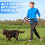 Philorn Joggingleine Hunde – Freihändiger Laufgurt mit Bungee & Dual-Griffen bis 50kg – Bild 7