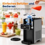 SiroSage Slush Maschine 1,2 L mit Kompressorkühlung – 6 Modi für Slushies, Cocktails & Milchshakes – Bild 4