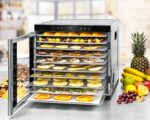 ROMMELSBACHER DA 1050 Dörrautomat – 1,6 m² Dörrfläche mit 10 Edelstahl-Tabletts – Bild 2