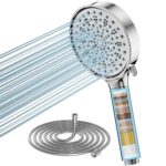 Cobbe Filter-Duschkopf mit 6 Strahlarten & 20-Schicht-Filtersystem – Wassersparend für Hartwasser