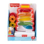 Fisher-Price Drop Through Rock-a-Stack – Motorik-Spielzeug für Babys ab 9 Monaten – Bild 7