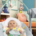 Bright Starts Whimsical Wild Automatische Babyschaukel – Tragbar & Zusammenklappbar mit 6 Melodien – Bild 15
