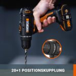 WORX WX100 Akku-Bohrschrauber 20V mit 2Ah Akku – 30Nm Drehmoment für Heimwerker – Bild 3