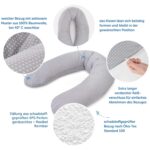 Theraline Dodo Pillow Premium 180 cm – Stillkissen & Schwangerschaftskissen mit Baumwollbezug – Bild 3
