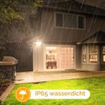 CREATESTAR 150W LED Strahler Warmweiss 15000LM – IP65 Aussenstrahler für Garten & Sportplatz – Bild 4