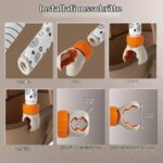TUMAMA KIDS Spielbogen mit 3 Rasseln – Kontrastreiches Aktivitätsspielzeug für Babys 0–12 Monate – Bild 5