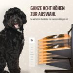 PetVita Hundenapf-Futterstation mit 12-fach Höhenverstellung – Wandmontierbar – Bild 3