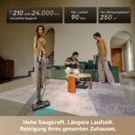 dreame V20 Pro-A Akku-Staubsauger mit KI-Kantenreinigung & TangleCut – 210 AW Saugkraft – Bild 8