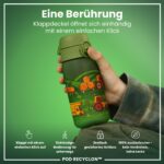ion8 Kinder Trinkflasche 350ml – Auslaufsicher mit Einhandöffnung für unterwegs – Bild 3