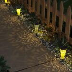 Lifeel Solarleuchten 6er Set – Dekorative LED Gartenleuchten mit warmweissem Licht für Aussen – Bild 3