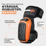 Thunderbolt Knieschoner Platinum Pro – Professioneller Knieschutz mit Gelkissen für Handwerk – Bild 6