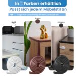 Happy Chlea Kantenschutz Baby-Set – 6,4 m mit Eckenschutzern & Sicherungen – Bild 7