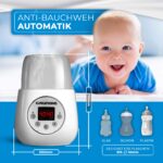 Grundig 3in1 Flaschenwärmer – Anti-Bauchweh-Automatik mit integriertem Sterilisator – Bild 6