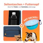 CADOCA® Katzentransportbox Faltbar bis 20kg – Atmungsaktiv mit Schultergurt & Regenschutz – Bild 7