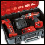 Einhell E-Case S-F Systemkoffer – Stapelbarer Werkzeugkoffer 44 x 33 x 13 cm – Bild 7