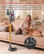 UNINELL HOME Akku Staubsauger Kabellos mit Anti-Tangle-Bürste – 1.6L für Tierhaare – Bild 6