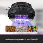 EUREKA E20 Evo Plus Saugroboter mit Wischfunktion & Absaugstation – 10.000 Pa – Bild 2