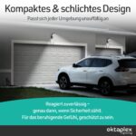 Oktaplex Rio LED Aussenwandleuchte mit Bewegungsmelder IP54 – 750lm warmweiss 3000K – Bild 6
