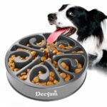 Decyam Anti-Schling Napf für Hunde – Slow Feeder mit Labyrinth-Design