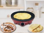 BEPER BT.700Y Crêpe-Maker 1300W mit 30cm Antihaftplatte – Elektrischer Crêpes-Zubereiter – Bild 2