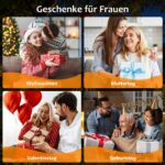KagoLing 2er Set Solar-Laternen Tropfen mit Craquelé-Glas – Warmgelbes Licht für Garten & Balkon – Bild 9