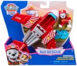 PAW PATROL Air Rescue – Marshalls Feuerwehr-Rettungsflugzeug mit Geschoss-Abwurf & Figur – Bild 10