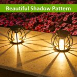 BUCASA Hängende Solarlampen 2er Set – IP65 Wasserdichte LED Laternen für Garten & Terrasse – Bild 4