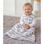 Babyschlafsack 2er-Pack 1.0 TOG aus Bio-Baumwolle – Ganzjahres Schlafsack für 0–6 Monate – Bild 6