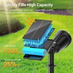 GEARLITE Solar LED Strahler Außen 1200 Lumen – IP65 Solarleuchten für Garten & Terrasse (2er Set) – Bild 5