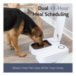 TRIXIE Futterautomat TX2 – Automatische Fütterung bis 48 h für Hunde & Katzen – Bild 2