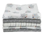 Clevere Kids Mulltücher 5er-Pack 70x80 cm – Oeko-TEX zertifiziert für Babys – Bild 2
