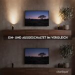 charlique Uplight Spot 2er Set – LED Bodenstrahler mit indirektem Licht, schwarz – Bild 10