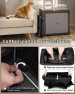 pecute Haustier-Transporttasche Gross 42.5cm – Stabile Katzen- & Hundetasche bis 5kg – Bild 8